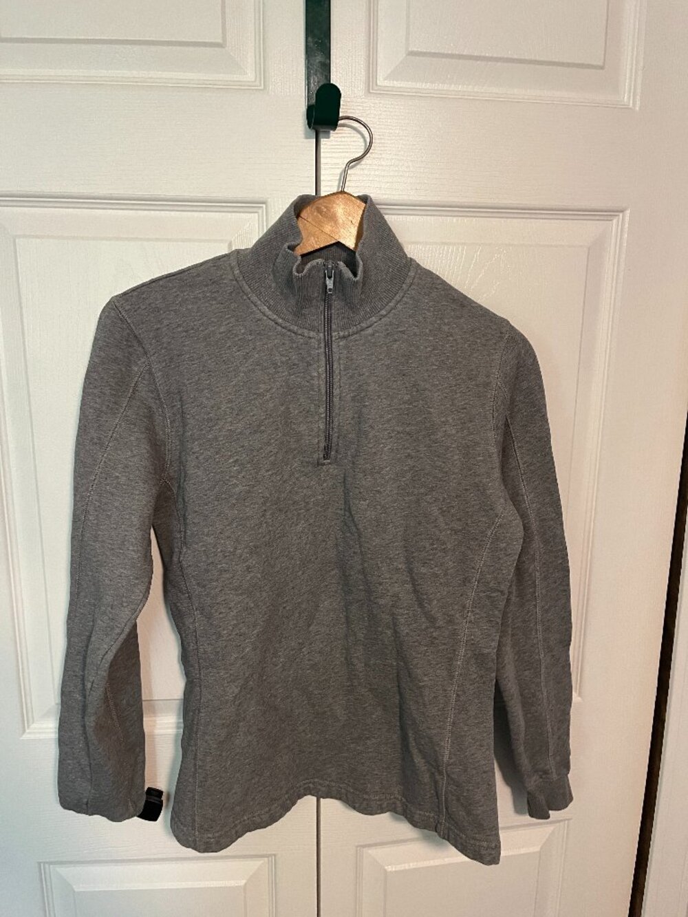 Sport-Tek Gray Quarter Zip Pullover Womens Medium